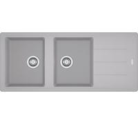 Franke BFG 621 9899994 Lavello incasso 116 x 50 alluminio - gocciolatoio reversibile 114.0276.592