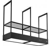 Franke Cappa a isola Mythos T-Shelf Evolution FMY EVOLUTION F160 325.0726.999 finitura black matt da 160 cm