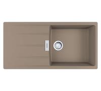 Franke Centro CNG 611-100 Cashmere - 114.0682.507 Attivazione eccentrica