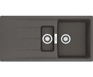 Franke Centro lavello in granito 100x50 cm grigio/grafite/inox 114.0716.327