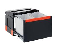 Franke, Cube 50, per 2 contenitori della raccolta differenziata (14 litri e 18 litri)
