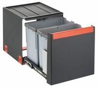 Franke Cube 40 sistema di gestione dei rifiuti manuale, secchi 2 x 14 litri 1340039330