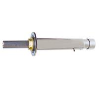 Franke - Dispenser per sapone liquido, montaggio a incasso, in ottone cromato