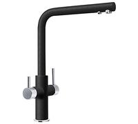 Franke Due funzioni di Miscelatore monocomando Lavello Neptune Clear Water, 1 Pezzi, onice, 115.0370.694, Onyx