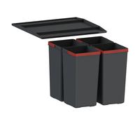 Franke EasySort contenitore per rifiuti 30 l nero-rosso 121.0494.191