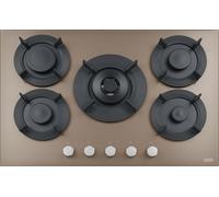 PRONTA CONSEGNA - Franke Piano cottura a gas Maris Free Colore FHMF 755 4G DC C OY 106.0541.754 finitura oyster da 75 cm