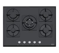Franke FHNS 705 4G TC BK C 106.0490.102 Piano Cottura 70 cm 5 Fuochi Cristallo Nero