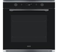 Franke Forno multifunzione pirolitico Mythos FMY 98 P XS 116.0606.101 finitura inox satinato - cristallo nero da 60 cm