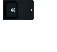 Franke Fragranit Sink AZG 611-78 Nero Opaco Manopola
