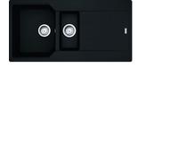 Franke Fragranit Sink UBG 651-100 Nero Opaco Con Manopola