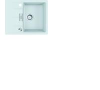 Franke Fragranitspüle CNG 611-62 Glacier Manopola Acciaio Inox