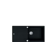 Franke Fragranitspüle Ubg 611-100 Onyx Manopola Acciaio Inox