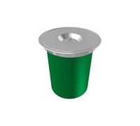 Franke Inset E12 12 L Rotondo Verde, Acciaio inossidabile