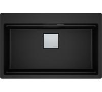 Franke Kanon lavello in granito 79x51 cm nero 114.0749.641
