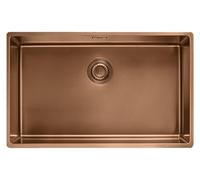 Franke - Lavelli - Serbatoio Mythos Masterpièce BXM 110-68 riflesso oro - 725 x 450 x 200 mm - sottomobile 80 cm - scarico manuale -