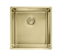 Franke - Lavelli - Vasca Mythos Masterpièce BXM 110-40 riflesso oro - 440 x 450 x 200 mm - sottomobile 50 cm - scarico manuale -