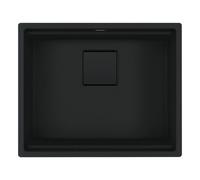 Franke Lavello 1 vasca (56x46cm) Kng 110-52 KUBUS 2 Nero Opaco 125 0718 450