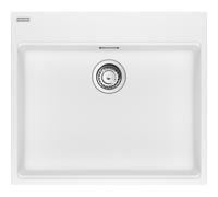 Franke Lavello a una vasca Maris Care Sopratop MRG 610-60 C 114.0734.271 finitura fragranite bianco da 63.5x55.9 cm
