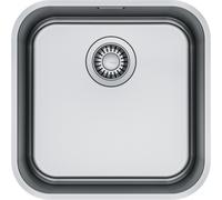 Franke Lavello a una vasca Smart Sottotop SRX 110-40 122.0736.140 finitura inox da 42.8x42.8 cm