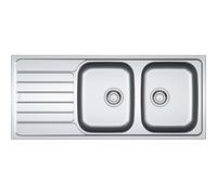 Franke lavello da incasso inox da 80 cm con sifone 006464