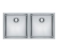 Franke Maris MRX 120-40-40 - Lavello Sottotop due vasche Inox Satinato cod. 122.0525.277