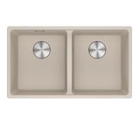 Franke Lavello due vasche Vasche Sottotop Maris MRG 120-35-35 125.0686.736 finitura fragranite sahara da 75.3x43.3 cm