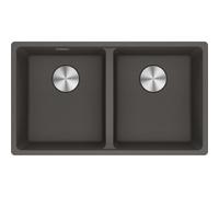 Franke Lavello due vasche Vasche Sottotop Maris MRG 120-35-35 125.0714.198 finitura grigio ardesia da 75.3x43.3 cm