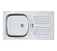 Franke lavello in acciaio inox 614 Nova, lino, 1 pezzo, 101.0368.953