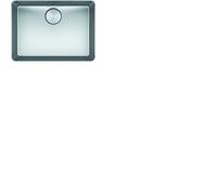 FRANKE MYTHOS MYX 210-55 127.0658.062 - Lavello da incasso, in acciaio inox, 562 x 412 mm