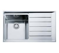 Franke Neptune Plus - Lavello in acciaio inox NPX 611/2, 860x510 mm 101.0068.368