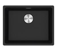 Franke Lavello una vasca Vasche Sopratop Maris MRG 610-52 114.0661.659 finitura fragranite nero da 56x44 cm
