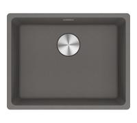 Franke: Lavello una vasca Vasche Sottotop Maris MRG 110-52 125.0686.717 finitura fragranite stone grey da 55.3x43.3 cm