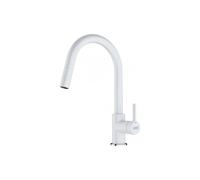 Miscelatore lavello doccetta estraibile LINA Bianco 115 0626 081