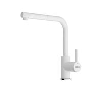 Franke: Miscelatore monocomando Lina L Doccia 115.0728.485 finitura bianco