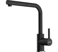 Franke Lina L rubinetto da cucina verticale nero 115.0728.484