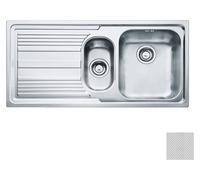 Franke lavello ad incasso LLL 651 con gocciolatoio a sinistra finitura dekor da 100cm - 85800157 - 101.0086.254
