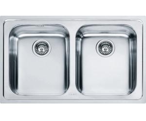 Franke Logica lavello in acciaio 79x50 cm acciaio 101.0153.289