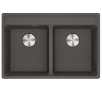 Franke Maris lavello in granito 76x51 cm grigio/grafite/inox 114.0714.186