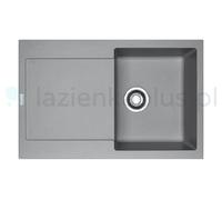 Franke Maris lavello in granito 78x50 cm grigio/grafite/inox 114.0066.566