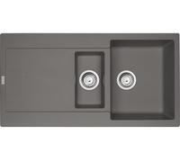 Franke Maris lavello in granito 97x50 cm grigio/grafite/inox 114.0066.682