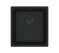 Franke Maris MRG 110-37 Black Matt Collection - 125.0683.231 - Lavello in granito con funzionamento manuale