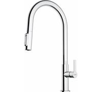 Franke Maris Slim Clear Water J Pull-Out rubinetto da cucina verticale cromo 120.0730.870