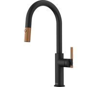 Franke Maris Stripes rubinetto da cucina verticale nero-rame 115.0747.674