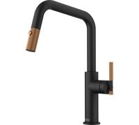 Franke Maris Stripes rubinetto da cucina verticale nero-rame 115.0747.677