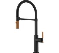Franke Maris Stripes rubinetto da cucina verticale nero-rame 115.0747.680