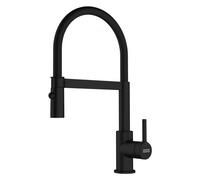 Franke Miscelatore lavello semiprofessionale doccetta LINA Nero opaco 115 0725