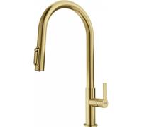 Franke Miscelatore monocomando a tripla via Maris Slim Clear Water Doccia 120.0736.601 finitura gold