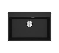 FRANKE Lavello 1 vasca sopratop, Serie MARIS MRG 610-72 TL, Fragranite Nero - 114.0661.667