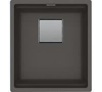 Franke MX Lavello una vasca Vasche Sottotop Kubus 2 KNG 110-37 125.0714.192 finitura grigio ardesia da 37x42 cm
