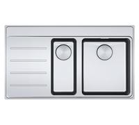 Franke Mythos 127.0642.077 MYX 251-86 A - Lavello in acciaio INOX spazzolato